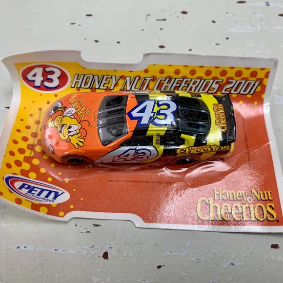 General Mills Honey Nut Cheerios Petty Enterprises Toy Race Car  #43 - Picture 1 of 4